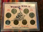 World War II Obsolete Coin Collection w/ Certificate of Authenticity #23071 VG+