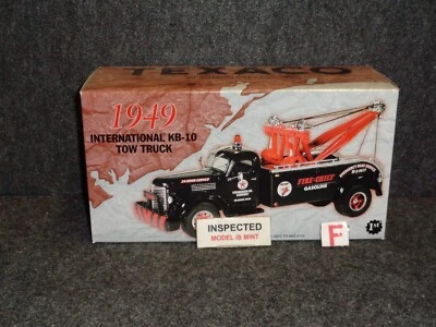TEXACO STEINHAGEN 1949 INTERNATIONAL KB-10 WRECKER DIECAST TOW TRUCK #19-2777 - Image 1 of 4