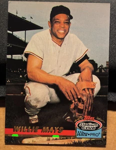 Willie Mays SF Giants 1993 Stadium Club Ultra-Pro #6 of 10 LE - Imagen 1 de 3