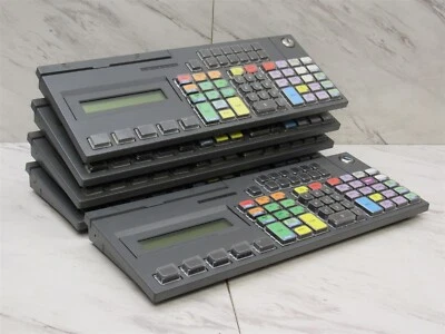 Lot of 5 IBM Toshiba 67-Key POS Keyboard w/ LCD Display 00DN174 46V4102 00DN136 - Image 1 of 4