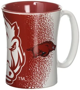 NCAA Arkansas Razorbacks Mocha Mug, 14-ounce - Picture 1 of 2