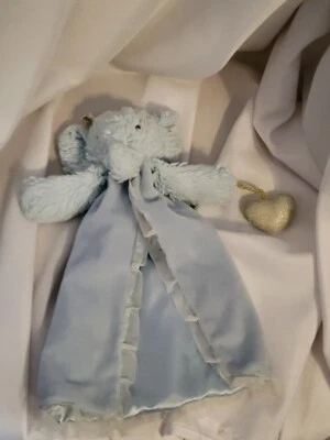 Грязь пирог Mudpie ребенка младенца безопасности одеяло милый синий слон принц мальчиков б/у в отличном состоянии - Изображение 1 из 4