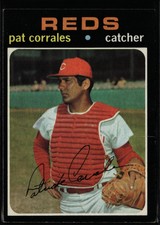 1971 Topps Pat Corrales #293 Cincinnati Reds  8448