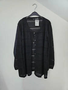 Strickjacke schwarz NEU Gr. 50/52 von "Ulla Popken" - Bild 1 von 1