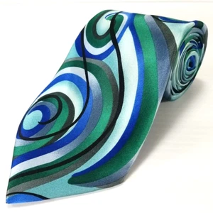 Jerry Garcia Collection 44 Limited Ed. Luxury Tie Duckworm Alarm Silk Necktie - Picture 1 of 10