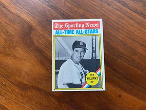 1976 Topps #347 Ted Williams Near Mint Red Sox - - Imagen 1 de 3