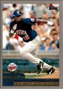 2000 Topps Baseball Card Cristian Guzman Minnesota Twins #302
