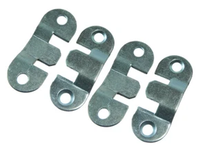100 X Soportes de montaje empotrado fijaciones de imagen entrelazadas 42 mm X 16 mm - NUEVO Onesto - Imagen 1 de 1