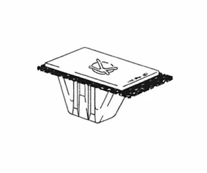 CRL 1995+ Toyota Rav 4, 4 Runner and Tacoma Cowl Grille Grommet - Picture 1 of 1