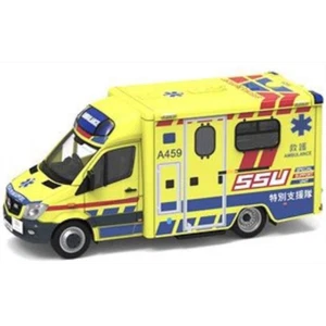 Tiny Toys Mercedes Benz Sprinter FL HKFSD Ambulanza SSU (A459) 1/76 - Foto 1 di 1
