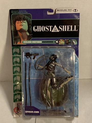 Ghost In The Shell MAJOR MOTOKO KUSANAGI Spawn 2000 McFarlane Toys Open Package Cover