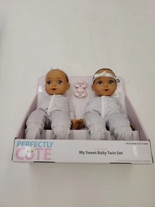 Perfectly Cute - Sweet Cuddly My Sweet Baby Twin Set #70527 - New - Picture 1 of 6