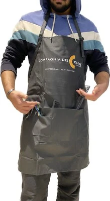 SANGUINE Profi Friseurschürze für Friseure Haarschere Schürze wasserdicht