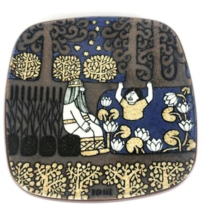 1981 Kalevala Arabia Finland Annual Collectors Wall Plate by Raija Uosikknen - Picture 1 of 3