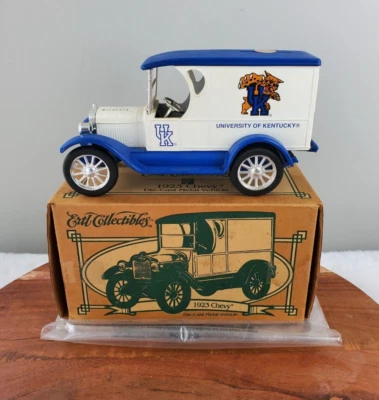 ERTL University of Kentucky UK LIMITED EDITION 1923 Chevrolet Diecast Bank w Box - Image 1 of 4
