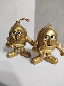 Kurt Adler Star Wars Mpire 2005 Yellow Peanut C3P0 2 Stück lose gebraucht - Bild 1 von 5