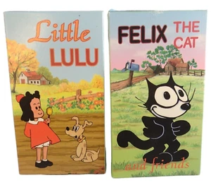 Felix The Cat And Friends 70019 & Little Lulu 70014 VHS 1994 Unicorn Video - Picture 1 of 6