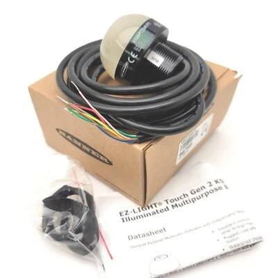 Banner Engineering K50APT2GRYF2 Illuminated Touch Button 12-30VDC, PNP, Gr Rd Yl - Image 1 of 4