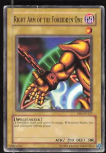 Yu-Gi-Oh Juego de Cartas Coleccionables Dark Beginning 1 #DB1-EN137 Brazo Derecho del Prohibido - Imagen 1 de 2