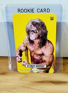 Tarjeta Ultimate Warrior 2020 WWE Royal Rumble Gold Legends - COMO NUEVA - Rara - Imagen 1 de 2