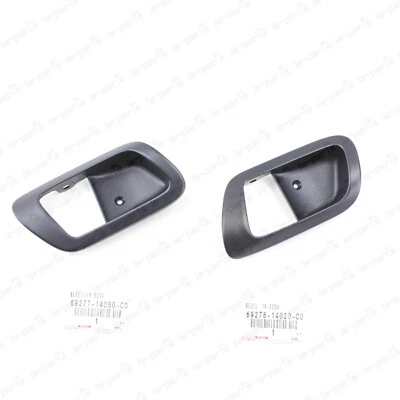New Genuine Toyota 93-02 SUPRA MK4 JZA80 Inner Door Handle Bezel Set  of 2 - Image 1 of 4