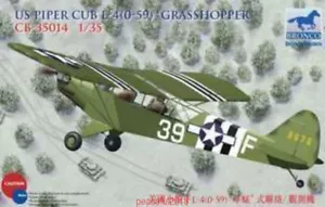 Bronco 35014 1/35 Piper Cub L-4 (0-59) "Saltamontes" envío gratuito - Imagen 1 de 2