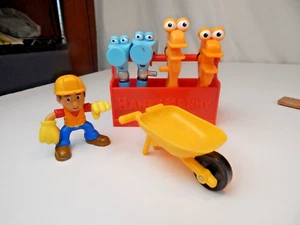 Disney Handy Manny Mini Toolbox Tools Replacement Figure Playset Lot - Picture 1 of 6