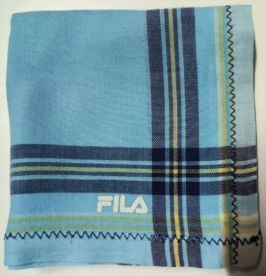 USED HANDKERCHIEF VINTAGE COTTON MEN'S POCKET SQUARE 18 " - Image 1 of 2