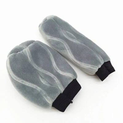 Car Gear Shift Knob Cover Non-slip Handbrake Cover Short Plush Protector Gray - Image 1 of 4