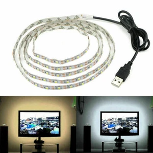 1/2/3/4/5M USB TV Desktop PC Computer INDOOR LED Strip Fairy Lights Lamp OMA A38 - Picture 1 of 1