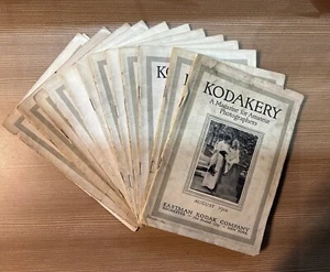 Kodakery Amateur Photographer 12 Magazine Collection Kodak - Picture 1 of 13