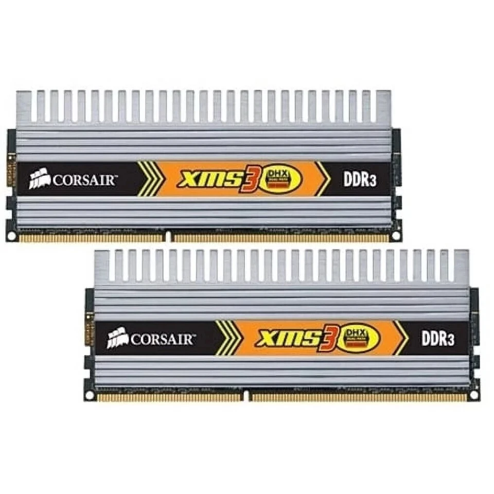 Corsair TW3X4G1333C9DHX 4GB (2x2GB) XMS3 DDR3 1333 MHz(PC3 10666) Desktop Memory - Image 1 of 3