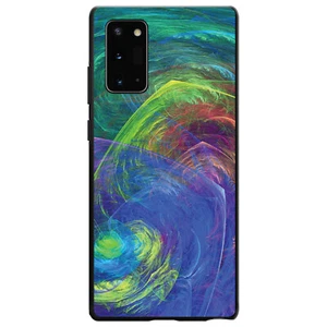 Hard Case Hülle für Samsung Galaxy Note Abstrakte Farbe Light Swirl - Bild 1 von 7
