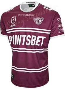 Manly Sea Eagles 2023 NRL Mens Home Jersey Sizes S-7XL BNWT - Picture 1 of 4