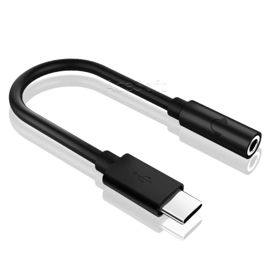 High Quality Type-C To 3.5mm Adapter Aux Cable DAC Chip f OnePlus 9 Verizon New - Image 1 of 1