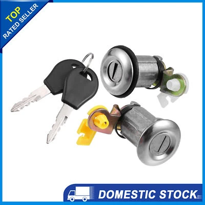 Pack4 Cable Cilindro Cerradura Puerta Delantera Izquierda 2 Llaves para Nissan Pickup D21 1984-1998 Foto 1 de 4