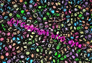 100 to 1000 Black & Coloured Mixed Number Cube Beads 6mm For Jewellery Making - Picture 1 of 1