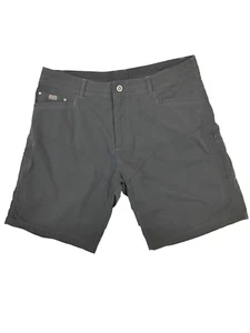 Pantaloncini cargo Kuhl uomo 40 x 11 oliva scuro ventilati tasche rete campeggio escursionismo - Foto 1 di 9