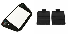 Sega Game Gear Handheld - Replacement Screen Lens + Battery Doors Covers - NEW