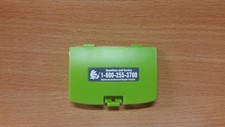 Gameboy Color Battery Cover / Lid / Door! With Service Sticker! Light Green !
