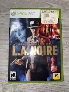 L.A. Noire (Microsoft Xbox 360) 3-Disc Complete - CIB w/ Manual - Tested Working - Picture 1 of 4