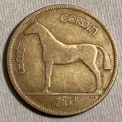 1933 Ireland  Silver Half Crown cd - Image 1 of 2