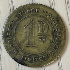 Middleton & Tonge Industrial Society 1 Penny Token, Rochdale Manchester