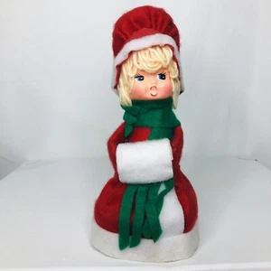 Vintage 60er Jahre Weihnachten Puppe Deko Figur Sammlerstück selten - Bild 1 von 12