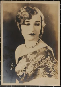 Agnes Ayres Fan Club Portrait Photo Silent Film Actress Hollywood Movie Star - Picture 1 of 3