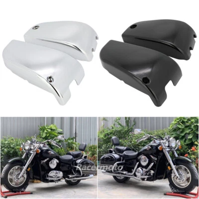 ABS Side Battery Fairings Cover For Kawasaki Vulcan 1500 VN1500 Classic Nomad Foto 1 de 4