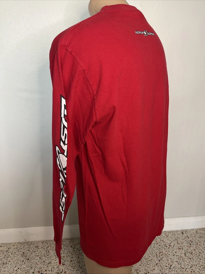 Camiseta De Colección Años 90 Y2K LOST Enterprises Tablas de Surf Manga Larga Lg Surf Skate Foto 1 de 4