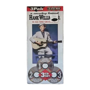 HANK WILLIAMS - 36 Greatest Hits 3 CD Box Set - BRAND NEW SEALED - Picture 1 of 2