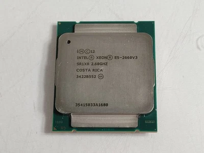 Lote de 2 CPU de servidor Intel SR1XR Xeon E5-2660 v3 2,6 GHz LGA 2011 Foto 1 de 4
