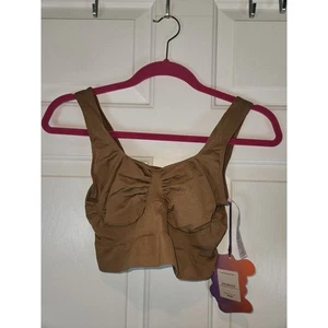 Women's sz 3X 4X Yitty Beige Shapewear Bra Non Slip Band NEW - Picture 1 of 7